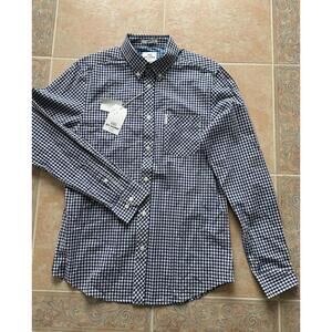 BEN SHERMAN -‎ The Classic Gingham LS Core shirt Men's size: S -New!